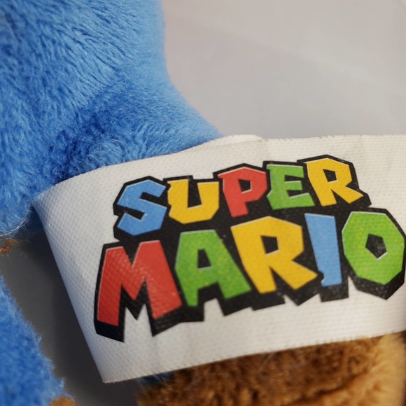 Nintendo Super Mario Plush Mario 8" Red Blue Stuffed Animal - Picture 5 of 7